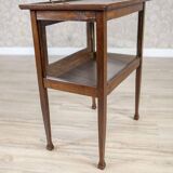 Early 20th Century Oak Tea Cabinet with Tray, 1950s