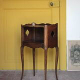 Bedside table, nightstand wood, accent furniture, antique furniture