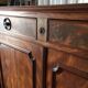 Rare and atypical 19th-century medal in rosewood