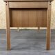 1960s 1970s Oak Writing Desk Sliding Top by Peter Løvig Nielsen for Løvig