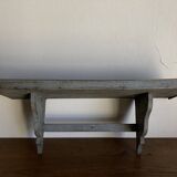Hudson Farmhouse Folk Art Country Shelf Original Gray Patina