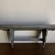 Hudson Farmhouse Folk Art Country Shelf Original Gray Patina