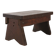 Rustic Wooden Stool with Exceptional Patina, Belgium 1880s