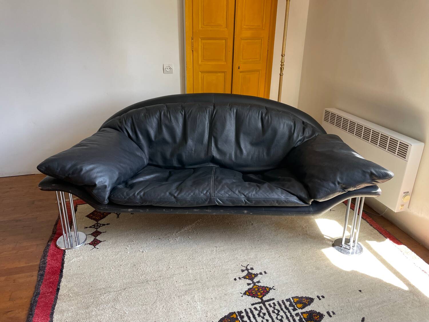 Burkhard Vogtherr sofa for Hain & Thome "Air" sofa, 80s