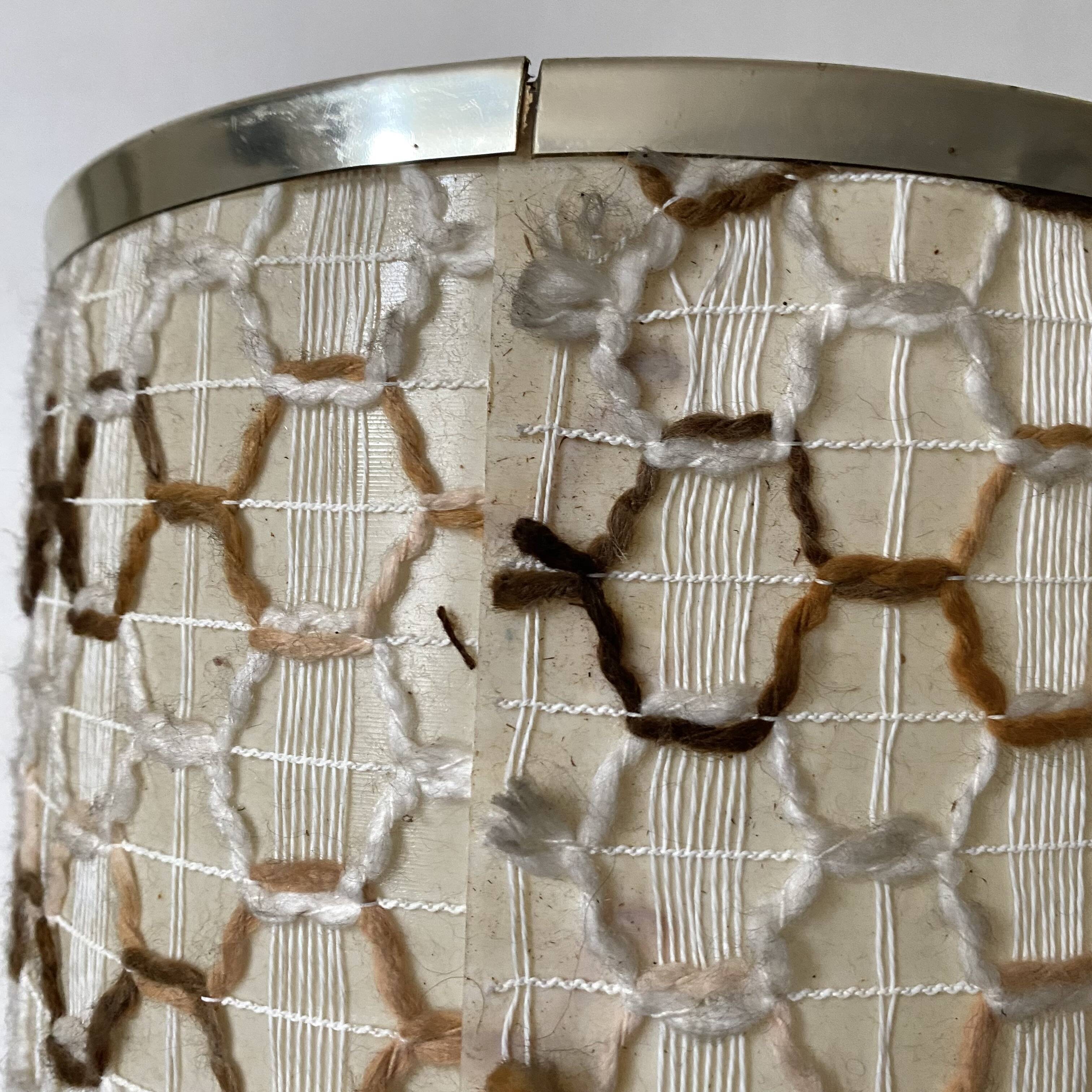 Lampe vintage bois tourné 56 cm , 1970