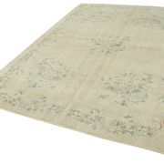 Hand-knotted wool turkish beige carpet 203 cm x 303 cm