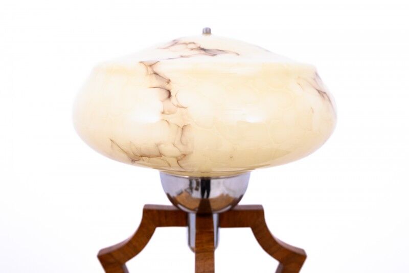 Art Deco table lamp from the 1950s, Poland.