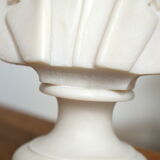 Small bust in alabaster beethoven