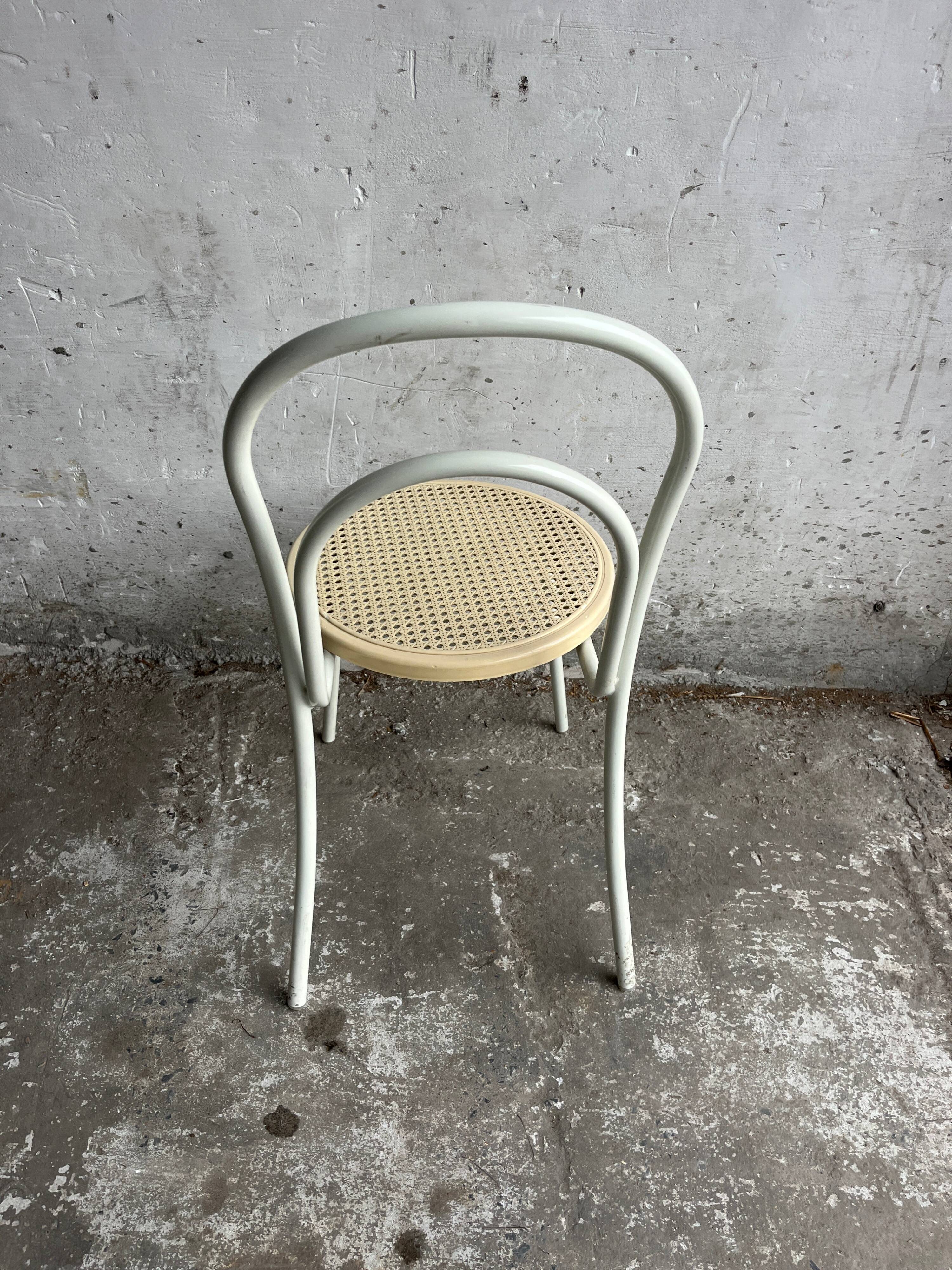 Vintage metal and plastic chairs, set of 4