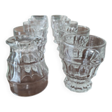 Vintage faceted glasses