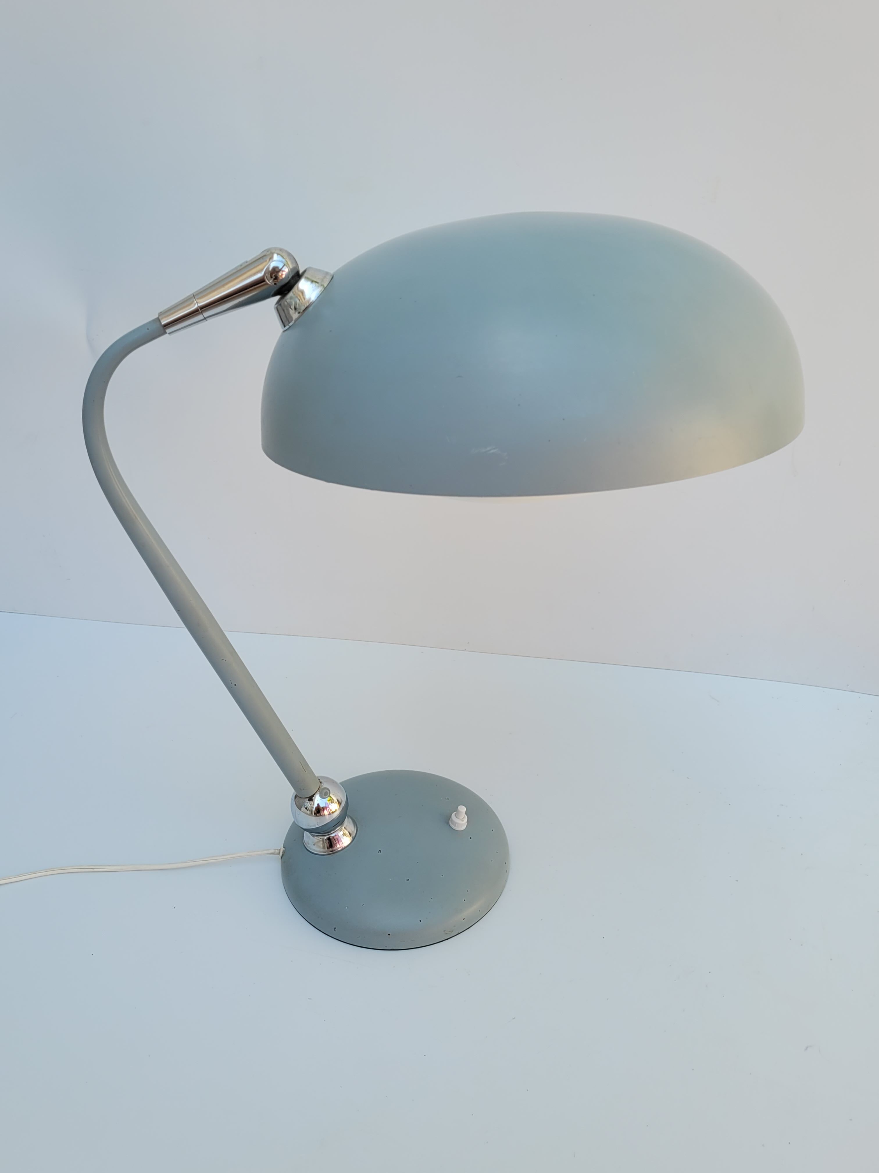 Italian articulated desk lamp Stilnovo, 1950s