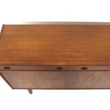 Enfilade scandinave en teck, Tage Olofsson, Tibro Ulferts, Suède, 1960