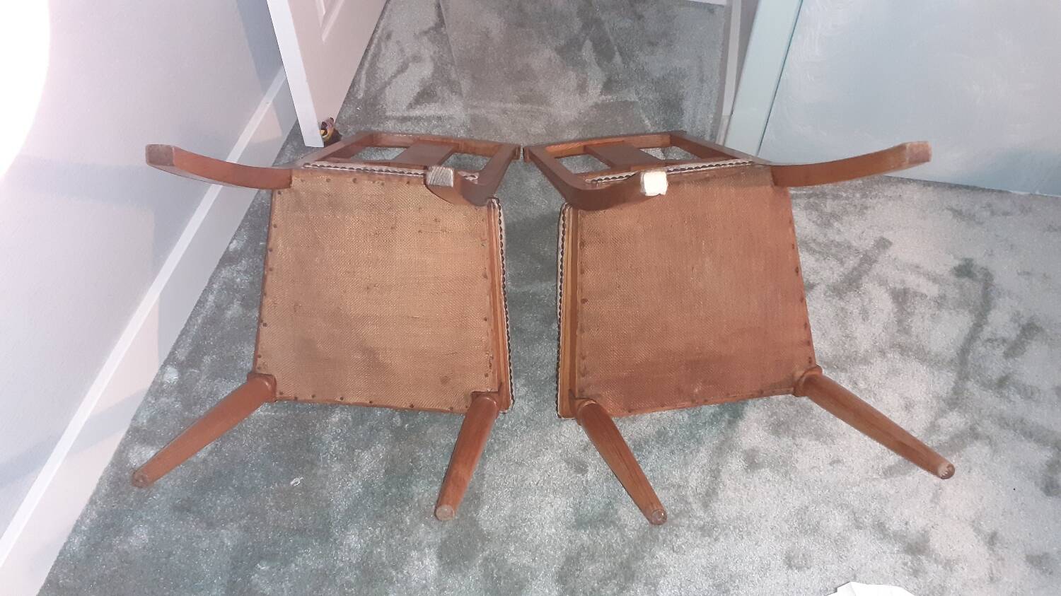 Antique Art Nouveau chairs