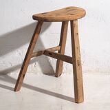 Antique Primitive Style Oriental Stool (c.1920) #2