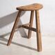 Ancient oriental stool in primitive style (c.1920) #2
