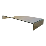 Thermoformed glass coffee table