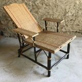 Antique chaise longue