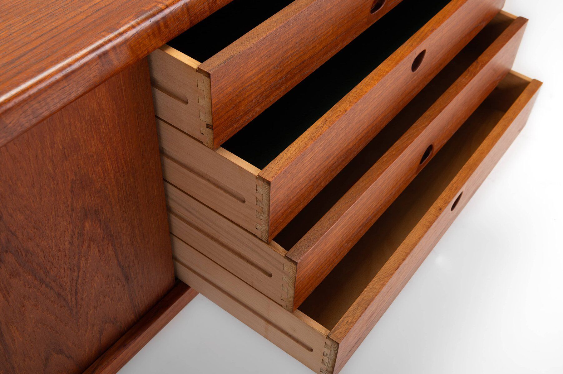 Danish teak sideboard by Henry W. Klein for Bramin, Denmark, 1960s