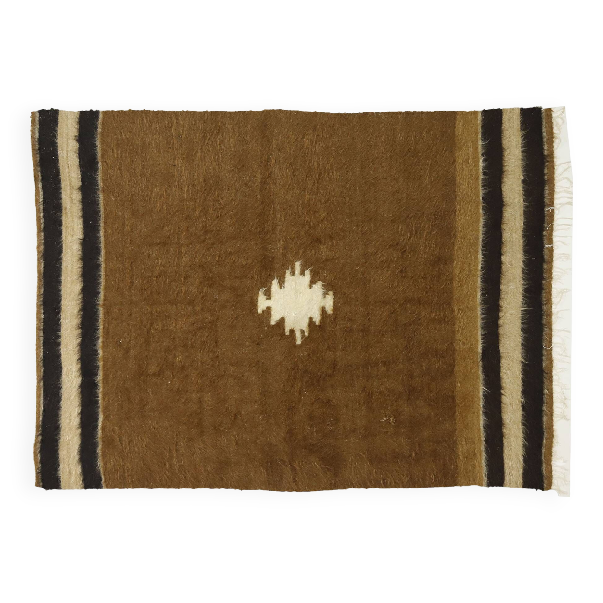 Turkish Anatolian Handmade Vintage Area Kilim Rug 167 cm x 125 cm