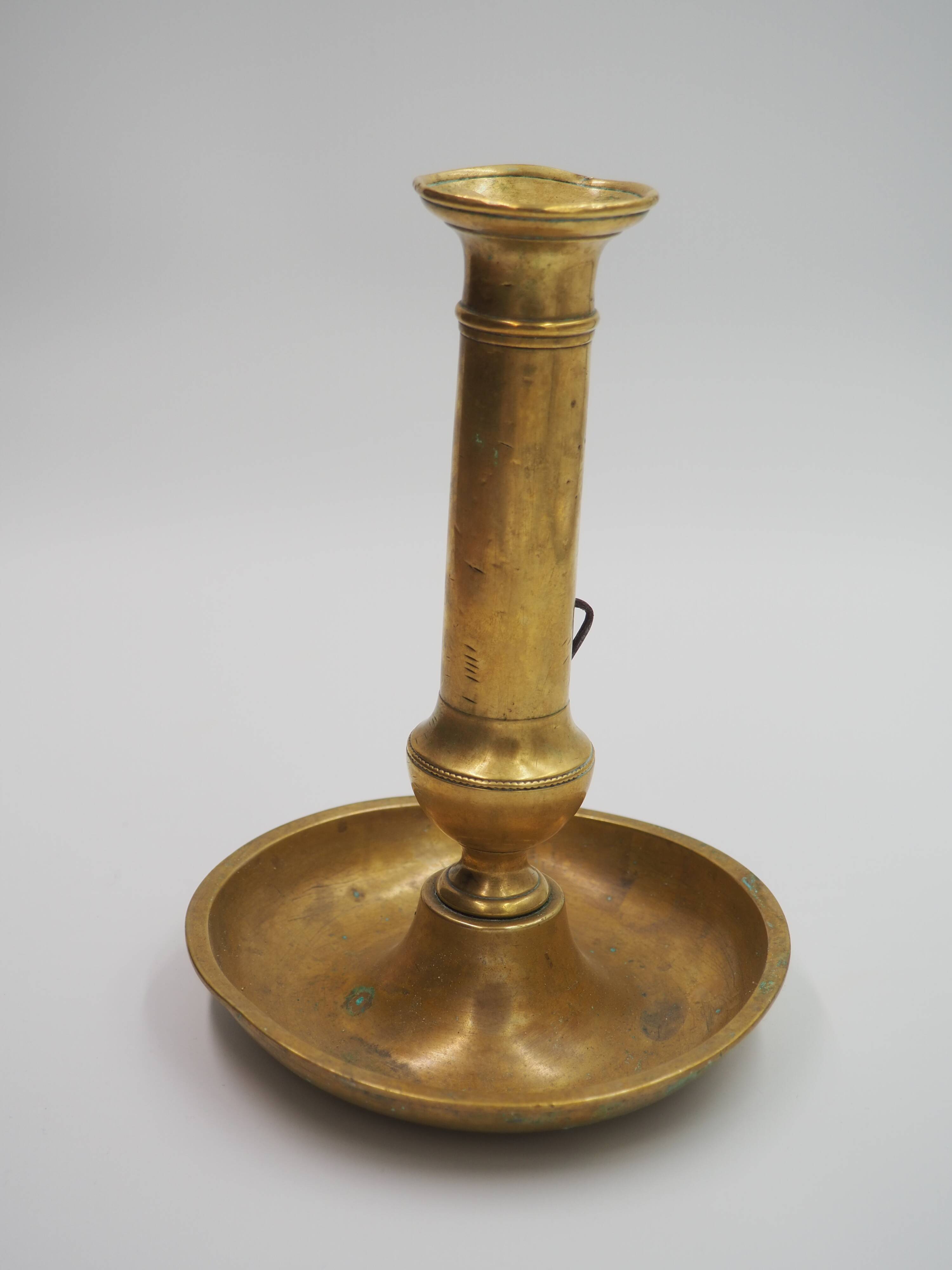 Brass candle holder