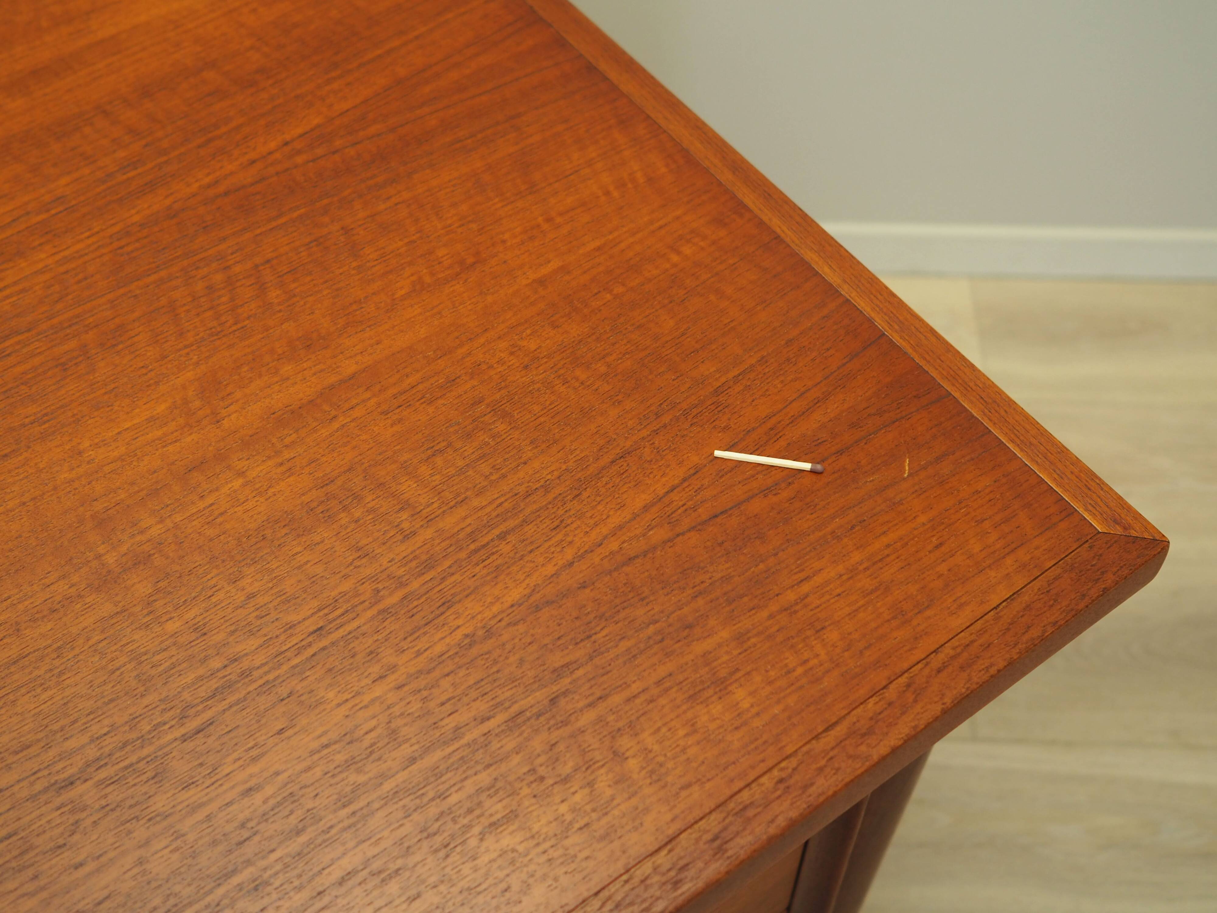 Teak desk, Danish design, 1960s, designer: Arne Vodder, production: Sibast