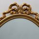 20th century Louis XVI style mirror in gilded wood, France