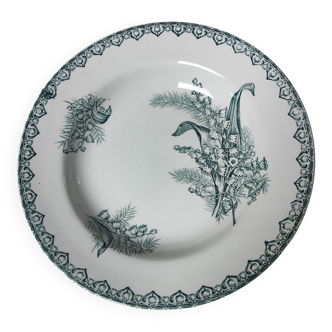 Saint Amand ironstone plate