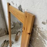 80s pine mirror