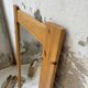 80s pine mirror