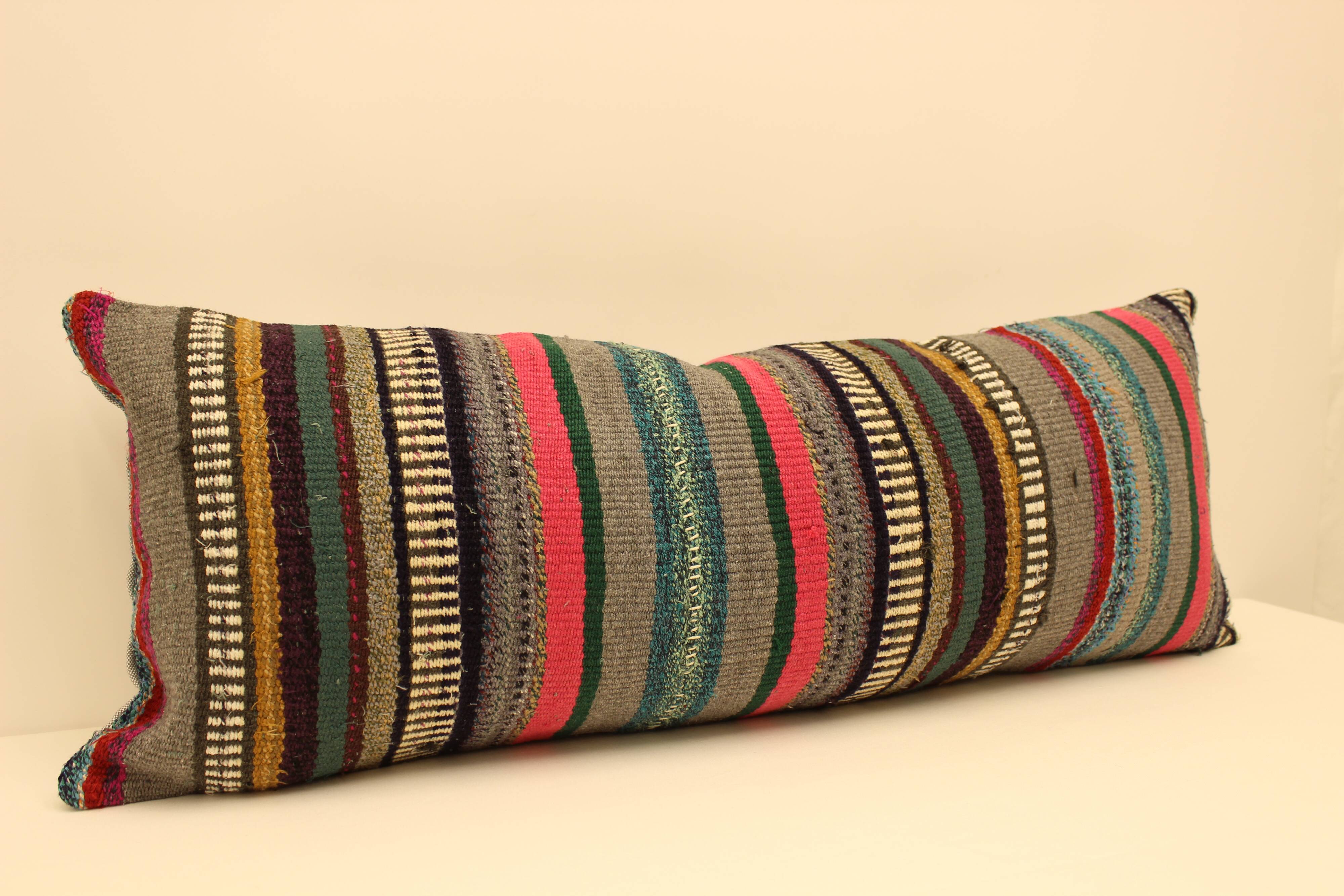 Turkish kilim pillow,35x90 cm,BD-27.