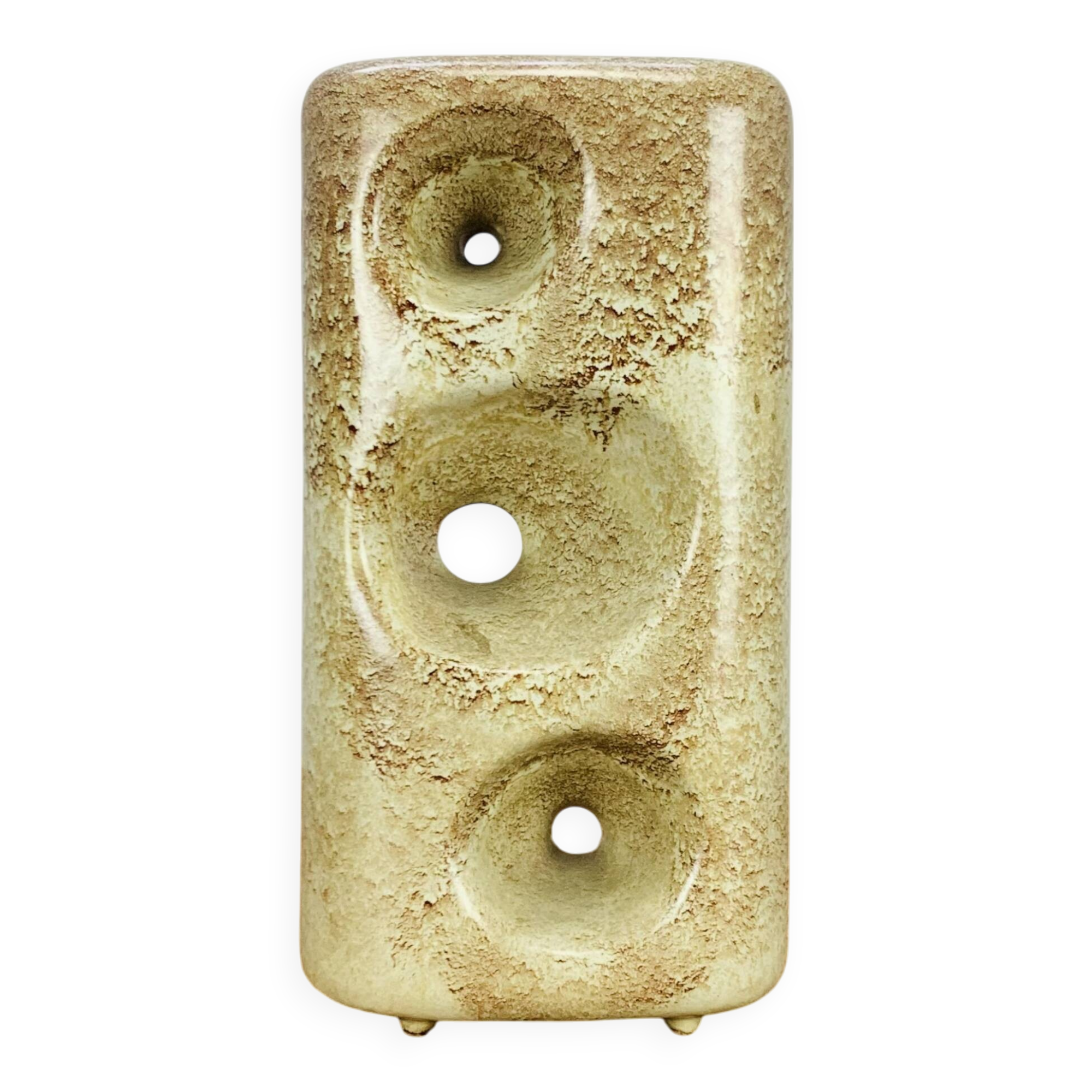 Roberto Rigon vase for Bertoncello, vintage ceramic