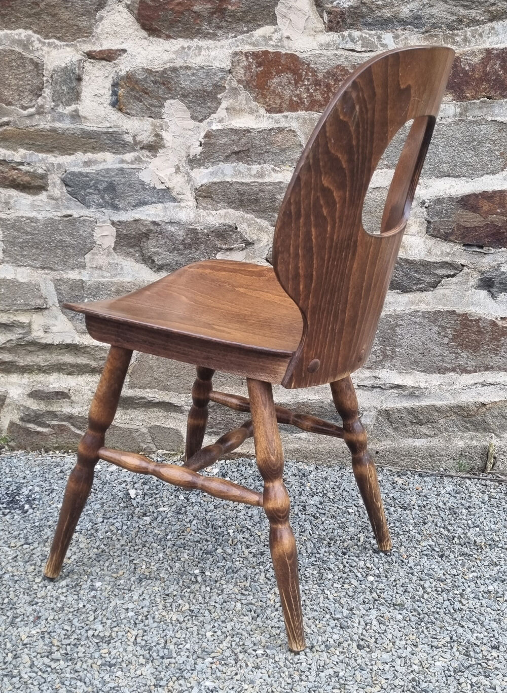 5 Baumann chairs, Scandinavian spirit, vintage 60s