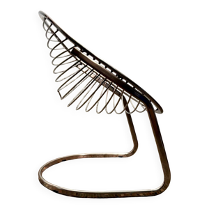 Fauteuil chromé gastone