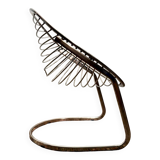 Gastone Rinaldi chrome armchair