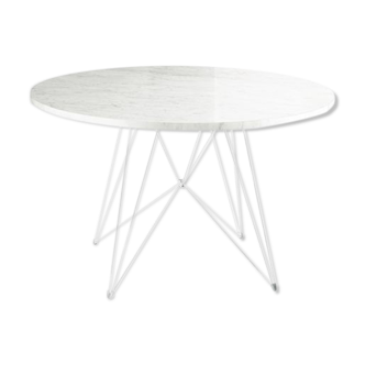 Magis round marble table