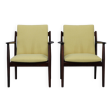 1960s Pair of Arne Vodder 431 Armchairs by Sibast Mobler, Denmark