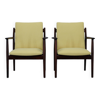 1960s Pair of Arne Vodder 431 Armchairs by Sibast Mobler, Denmark