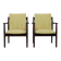 1960s Pair of Arne Vodder 431 Armchairs by Sibast Mobler, Denmark