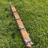 Bistro wall coat rack circa 1900