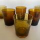 Set de 6 verres de Biot 1960