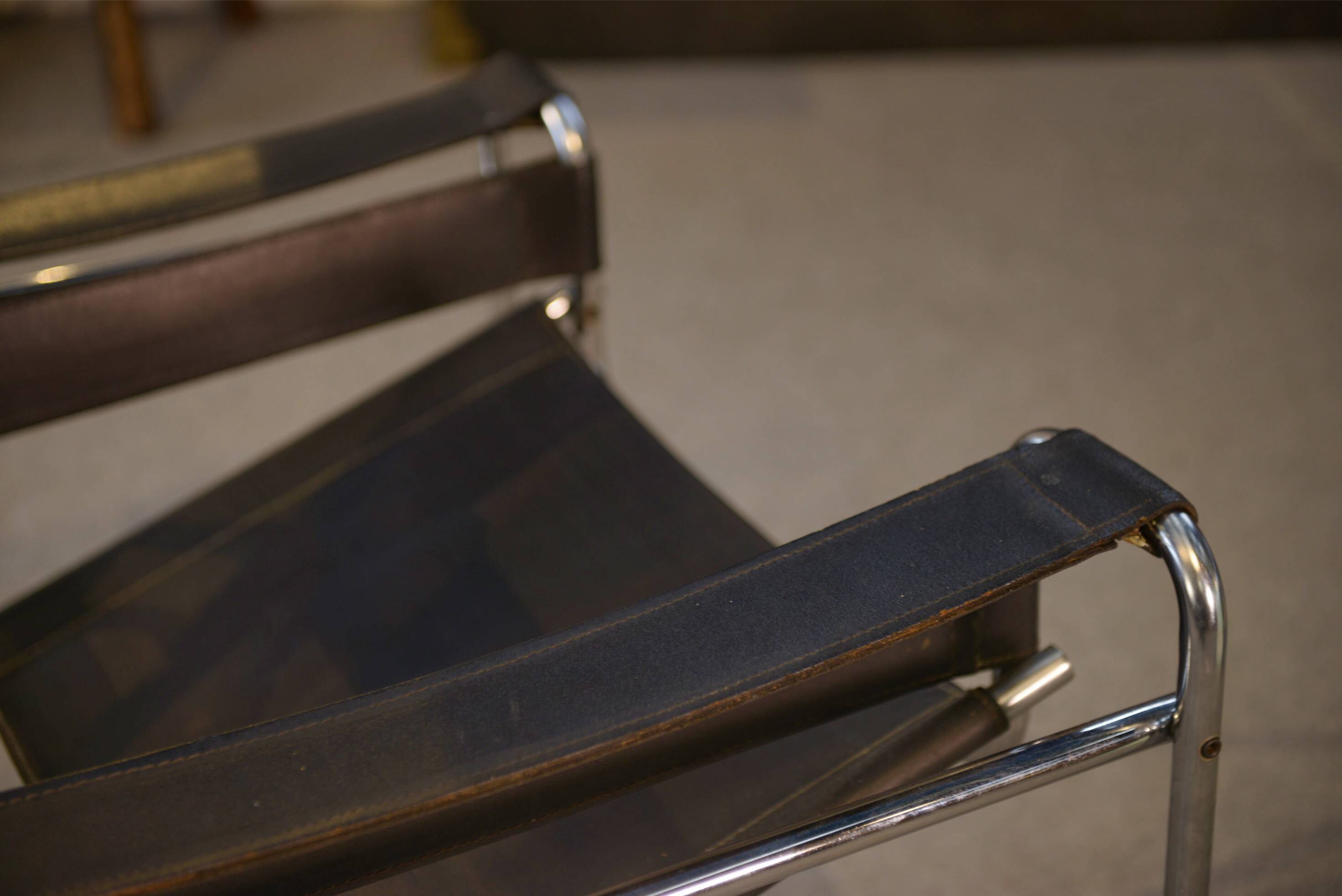 Wassily chair by Marcel Breuer Bauhaus design 1970s