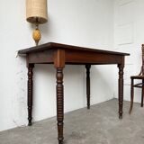 Lampe de table ananas céramique et laiton 1950