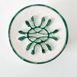 1950s embossed ceramic box