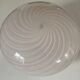 Murano Pink Swirl Glass Ceiling Light by Venini