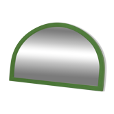 Arched Green Mirror by Anna Castelli Ferrieri for Kartell, 1980