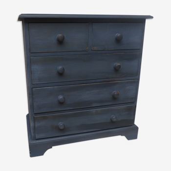 Commode bleu nuit