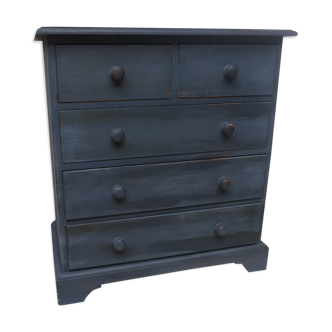 Night blue dresser