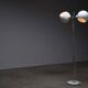 Double sphere floor lamp by Cosack