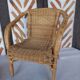 Fauteuil enfant osier
