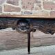 Rocaille louis xv style desk table in walnut provence 1920s